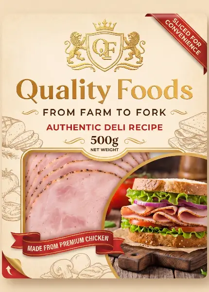 Authentic Deli Recipe Chicken Slices