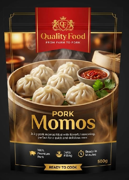 Juicy Pork Momos (500g)