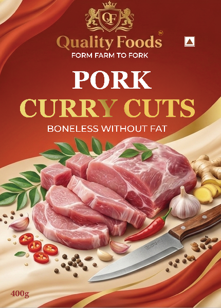 Pork Curry Cut Bone Less Without Fat